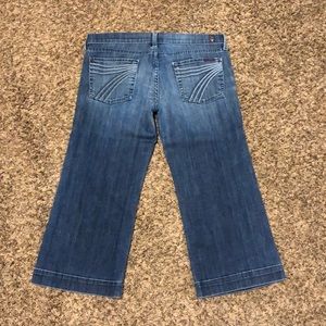 Women’s Seven For All Mankind Dojo cropped size 30